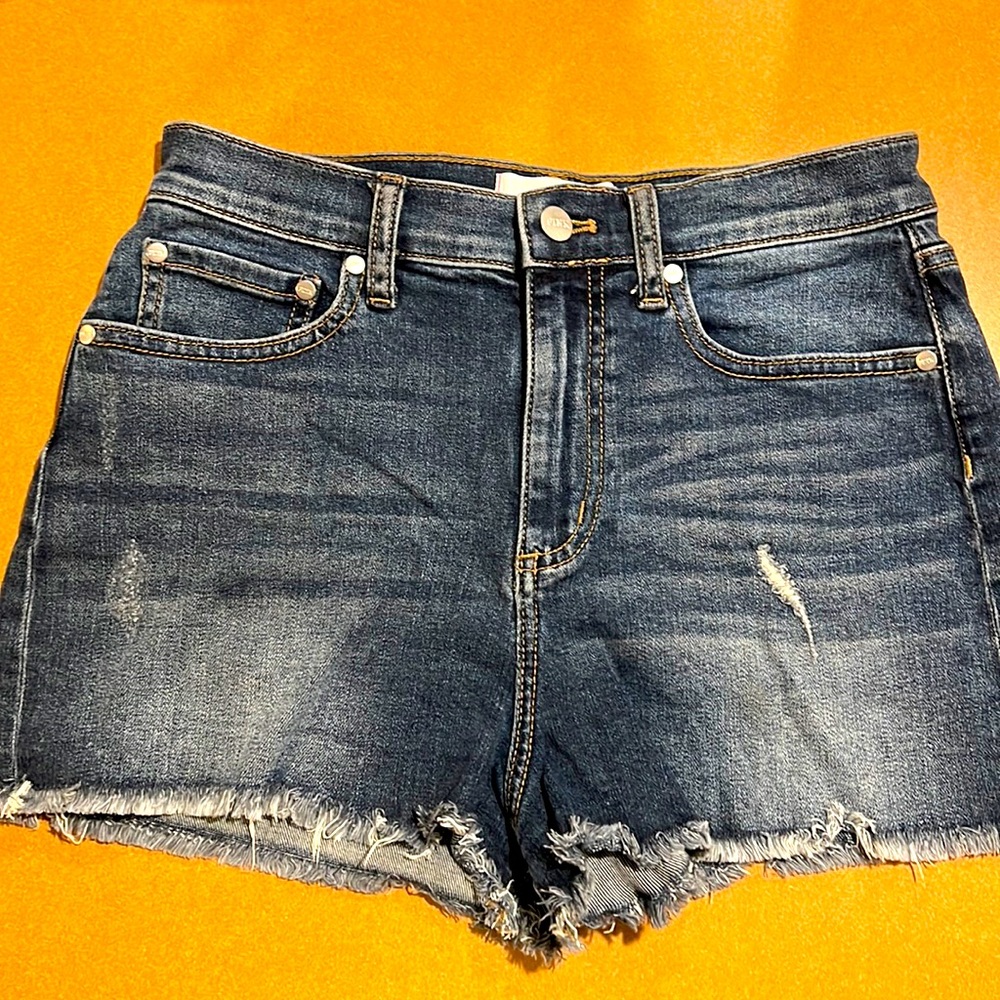 Pink Victoria's Secret High Rise Denim Shorts